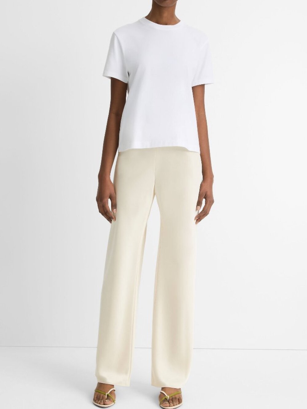 Pima Cotton Crew Neck T-Shirt